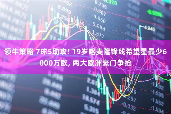 领牛策略 7球5助攻! 19岁喀麦隆锋线希望星最少6000万欧, 两大欧洲豪门争抢